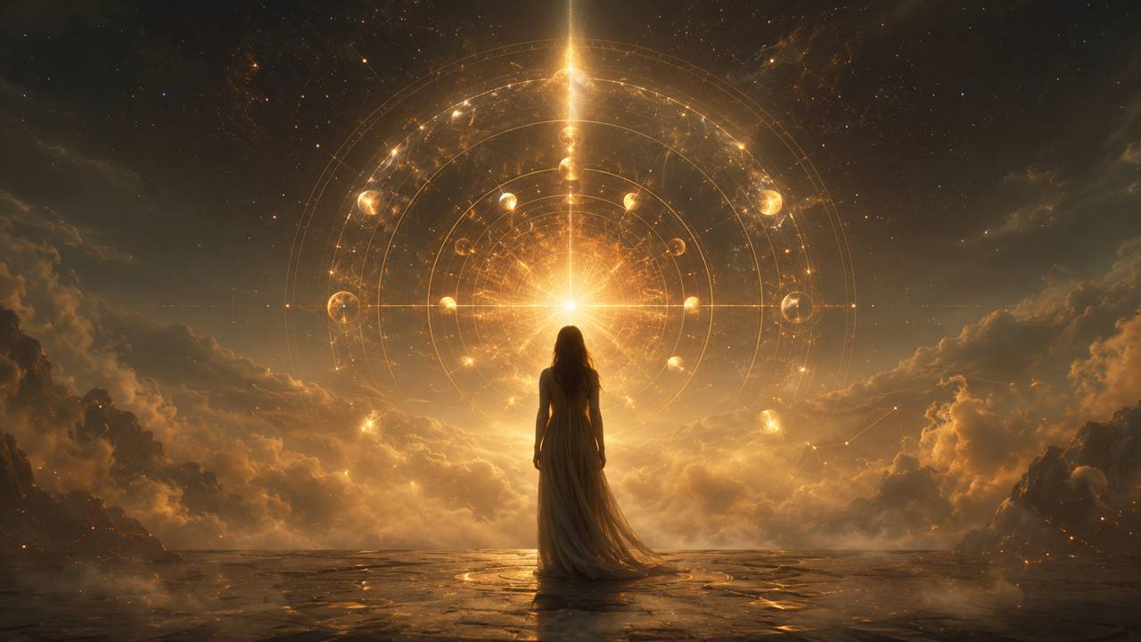 Berufung im Geburtshoroskop: Wie Richtung und Sinn sichtbar werden – astrologisches Titelbild
