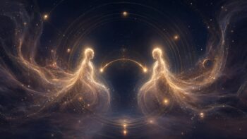 Kosmische Nähe und Distanz im Horoskop als Symbol für achtsam verstandene Beziehungsmuster