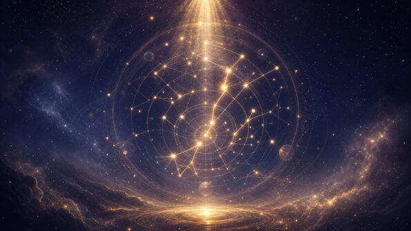 Illustration zum myStarBook Artikel: Geburtshoroskop deuten lassen: Warum persönliche Astrologie anders wirkt