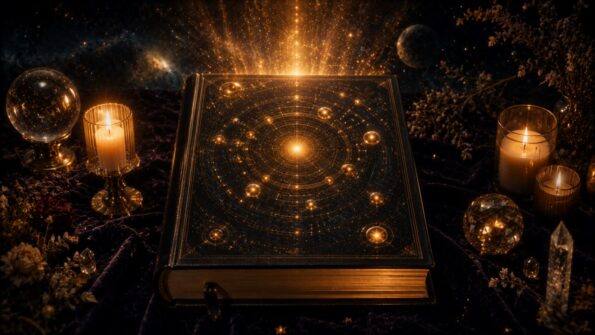 Illustration zum myStarBook Artikel: Personalisiertes Astrologie-Buch: Warum ein Geburtshoroskop als Buch so besonders wirkt