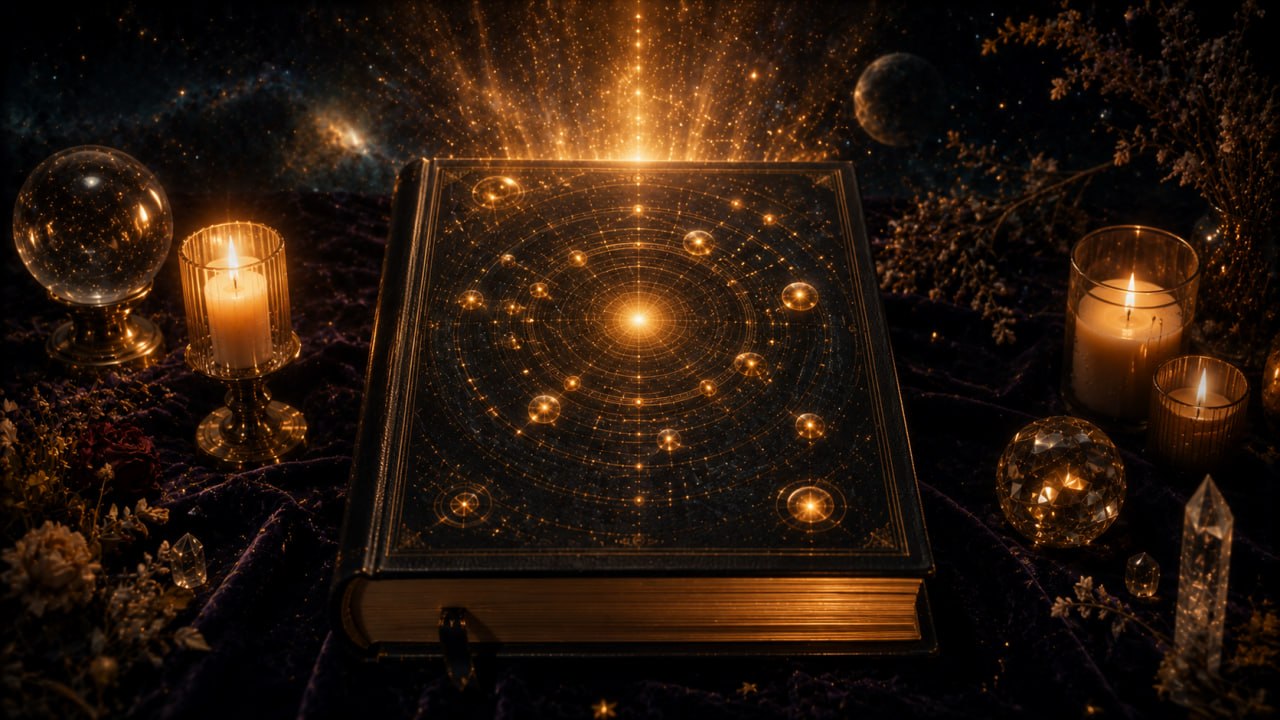 Illustration zum myStarBook Artikel: Personalisiertes Astrologie-Buch: Warum ein Geburtshoroskop als Buch so besonders wirkt
