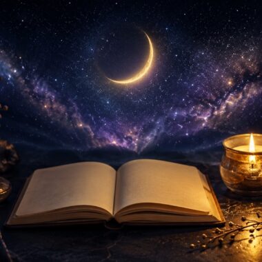 Mondphasen-Journaling: Wie der Lunationszyklus deinen Alltagsrhythmus ordnet