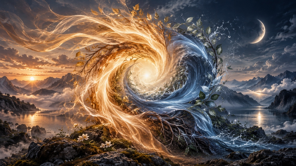 Polaritäten in der Astrologie: Yin und Yang der männlichen und weiblichen Tierkreiszeichen im Gleichgewicht